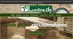 Desktop Screenshot of luxsline.de