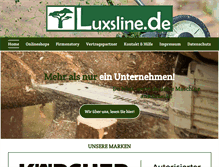 Tablet Screenshot of luxsline.de